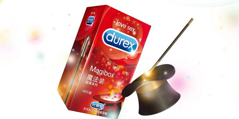16 PCS Durex Fruity Condoms 4 Style Big Dotted G- Spot Ice Fire Mixed Large Particle Thread Delay Ejaculation Sex Penis Sleeve