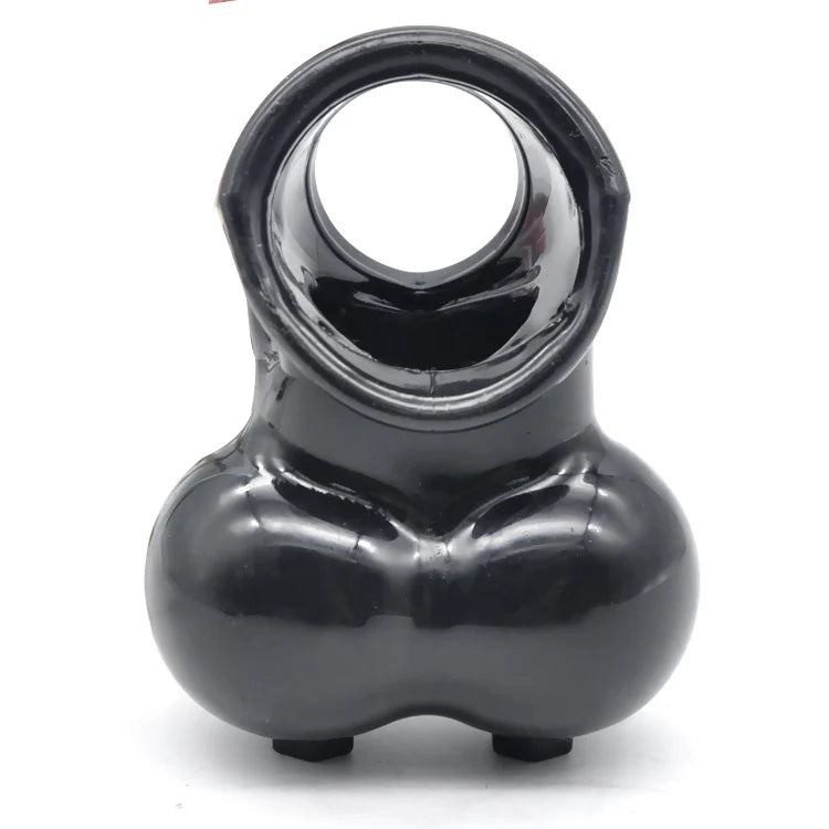 Male Scrotum Squeeze Ring Ball Stretcher  for Men