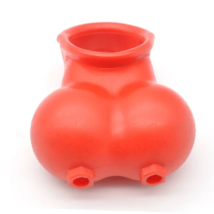 Male Scrotum Squeeze Ring Ball Stretcher  for Men