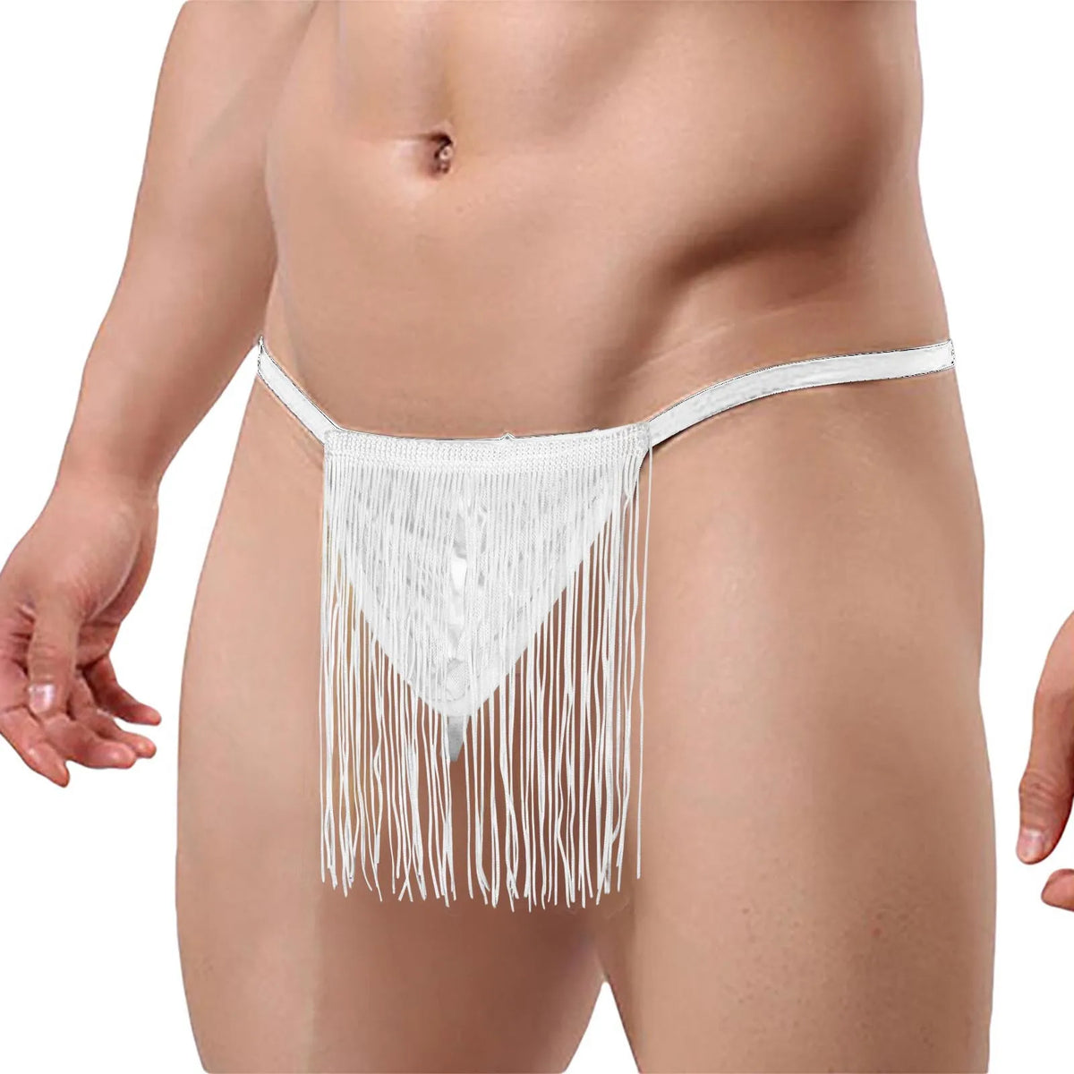 Men's Sexy Tassel Thong Boxers Briefs - Amoris Boutique