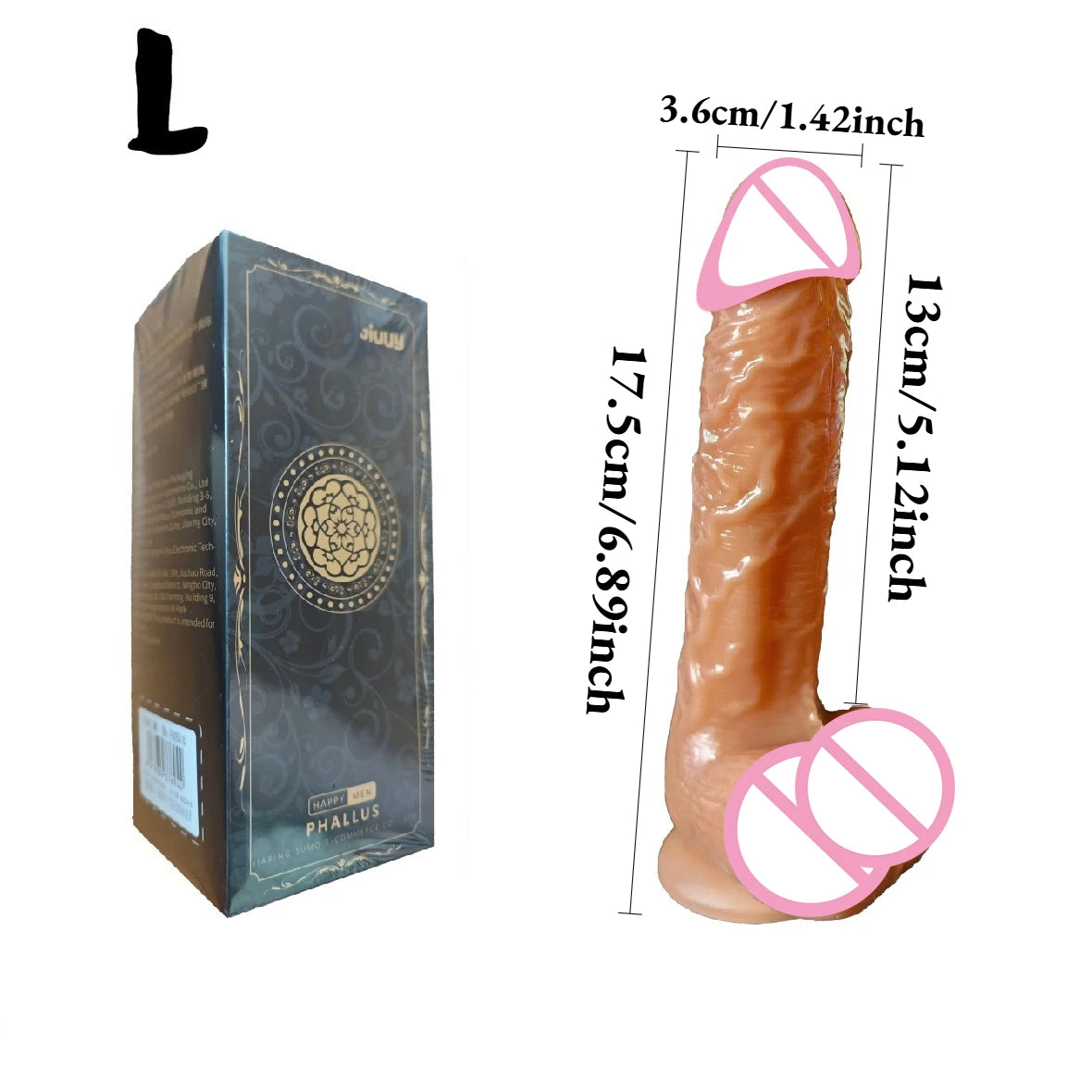 Super Realistic Dildo Waterproof Silicone Penis Adult Sex