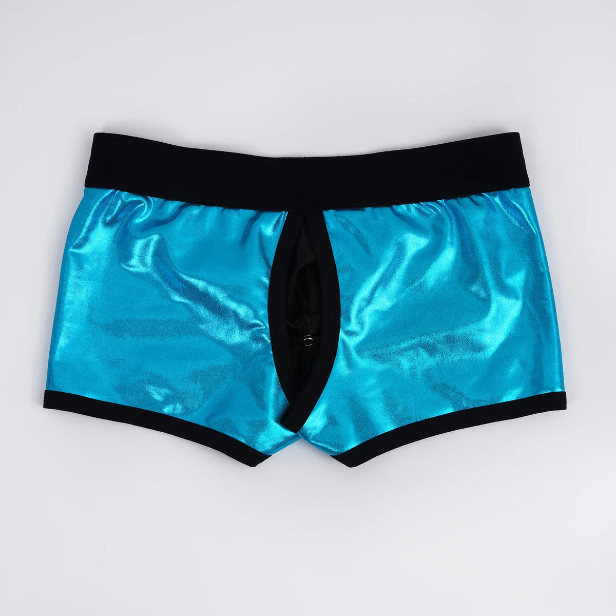 Faux Leather Cock Hole Boxer Briefs - Amoris Boutique