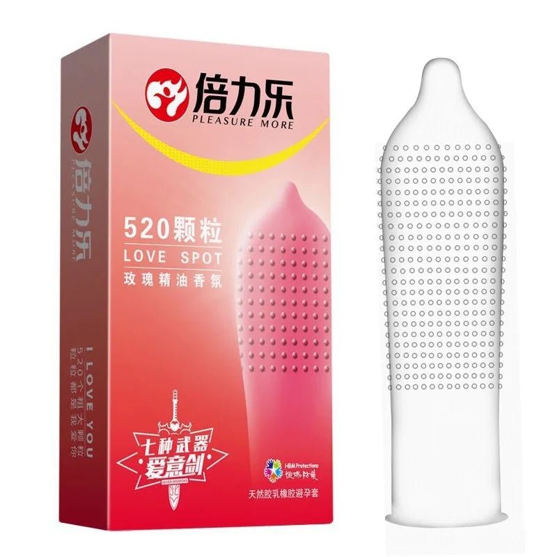  Elasun Mustache Condoms Delay G-Spot - Amoris Boutique