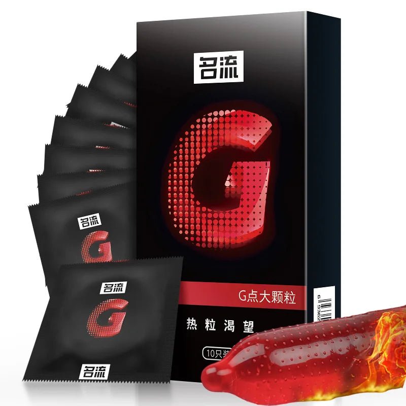 Elasun condoms with mustache  Mutual Climax orgasm condom for men - Amoris Boutique