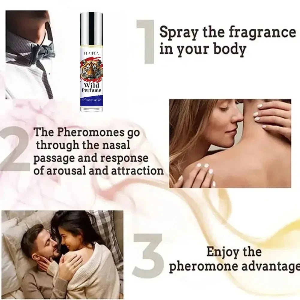 Wild Pheromone – Aceite de Feromonas Masculinas 10ml - Amoris Boutique