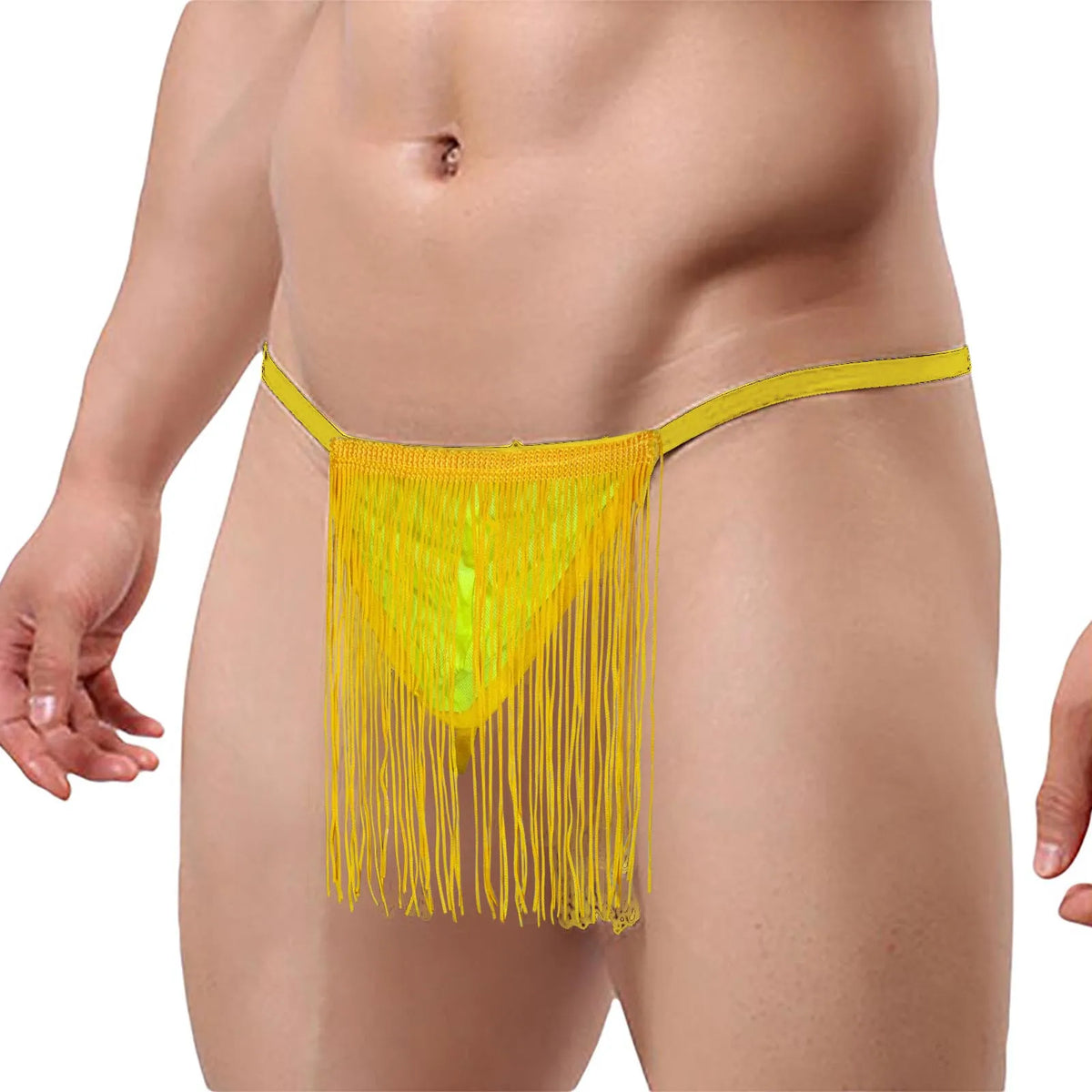 Men's Sexy Tassel Thong Boxers Briefs - Amoris Boutique
