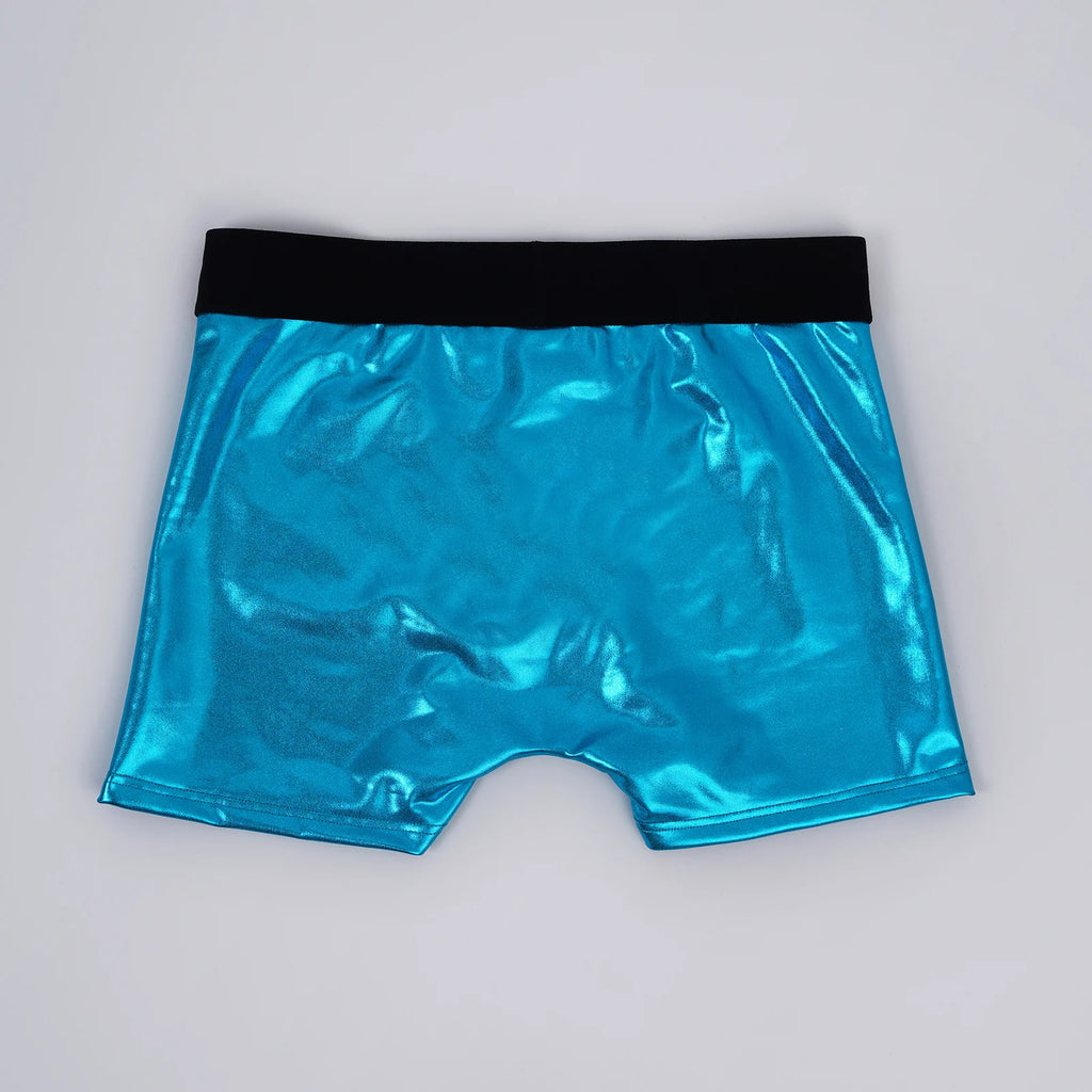 Faux Leather Cock Hole Boxer Briefs - Amoris Boutique