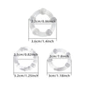  6-Piece Silicone Cock Ring Set - Amoris Boutique
