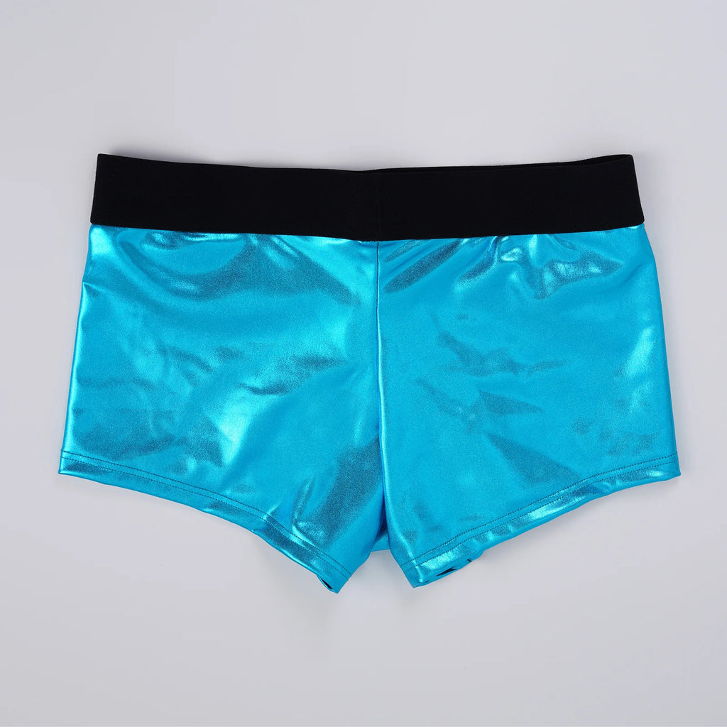 Faux Leather Cock Hole Boxer Briefs - Amoris Boutique