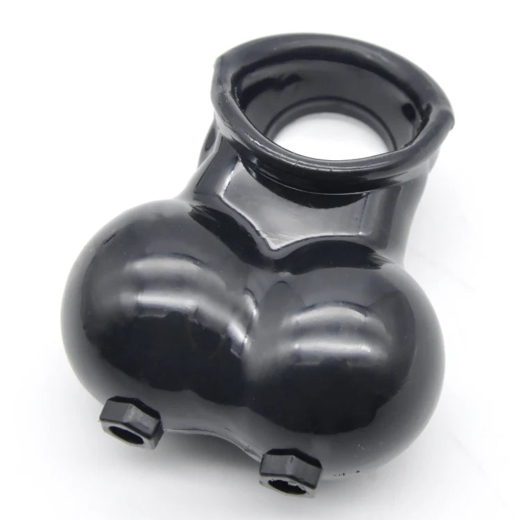 Male Scrotum Squeeze Ring Ball Stretcher  for Men