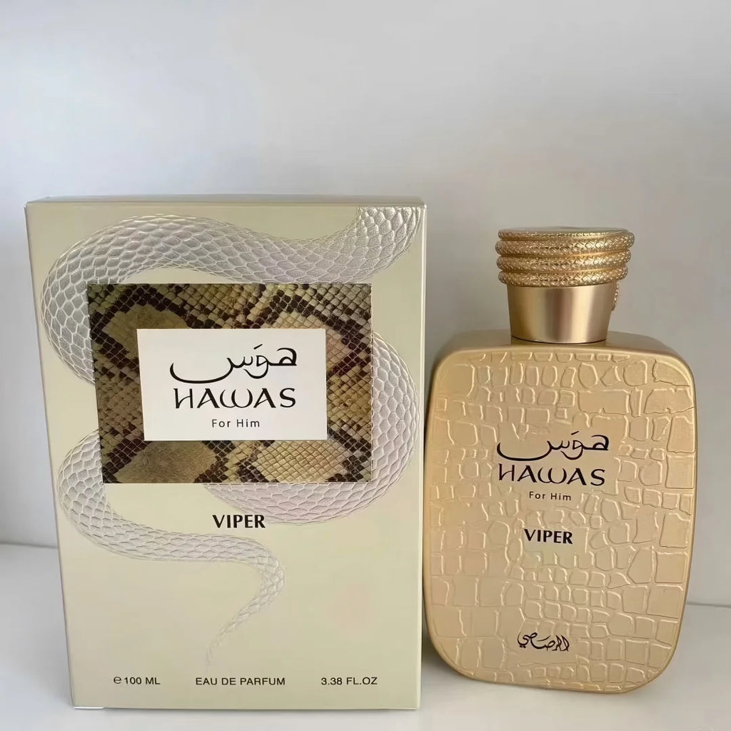 Hawas Pheromone Men's Perfume 3.4oz Long Lasting Fragrance Suitable for Any Occasion Christmas Gift Idea Amoris Boutique