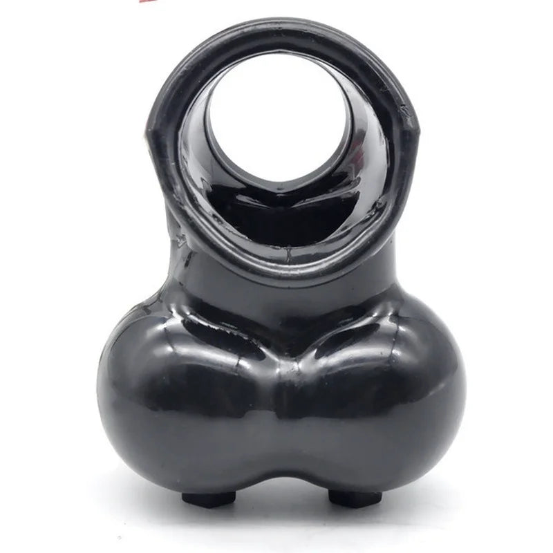 Male Scrotum Squeeze Ring Ball Stretcher  for Men