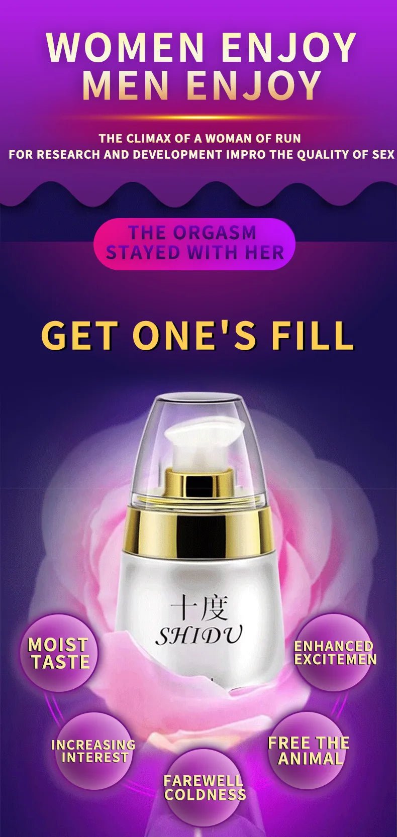 20ML Orgasm Enhancer Pheromone Exciter Women Vagina - Amoris Boutique