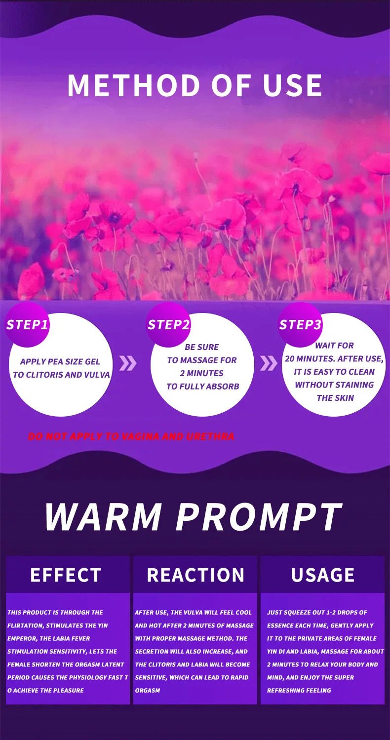 20ML Orgasm Enhancer Pheromone Exciter Women Vagina - Amoris Boutique