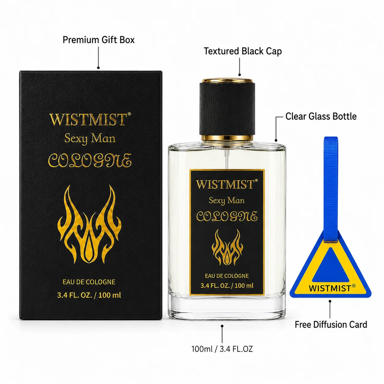 Sexy Man – Eau de Cologne Acuático 100ml