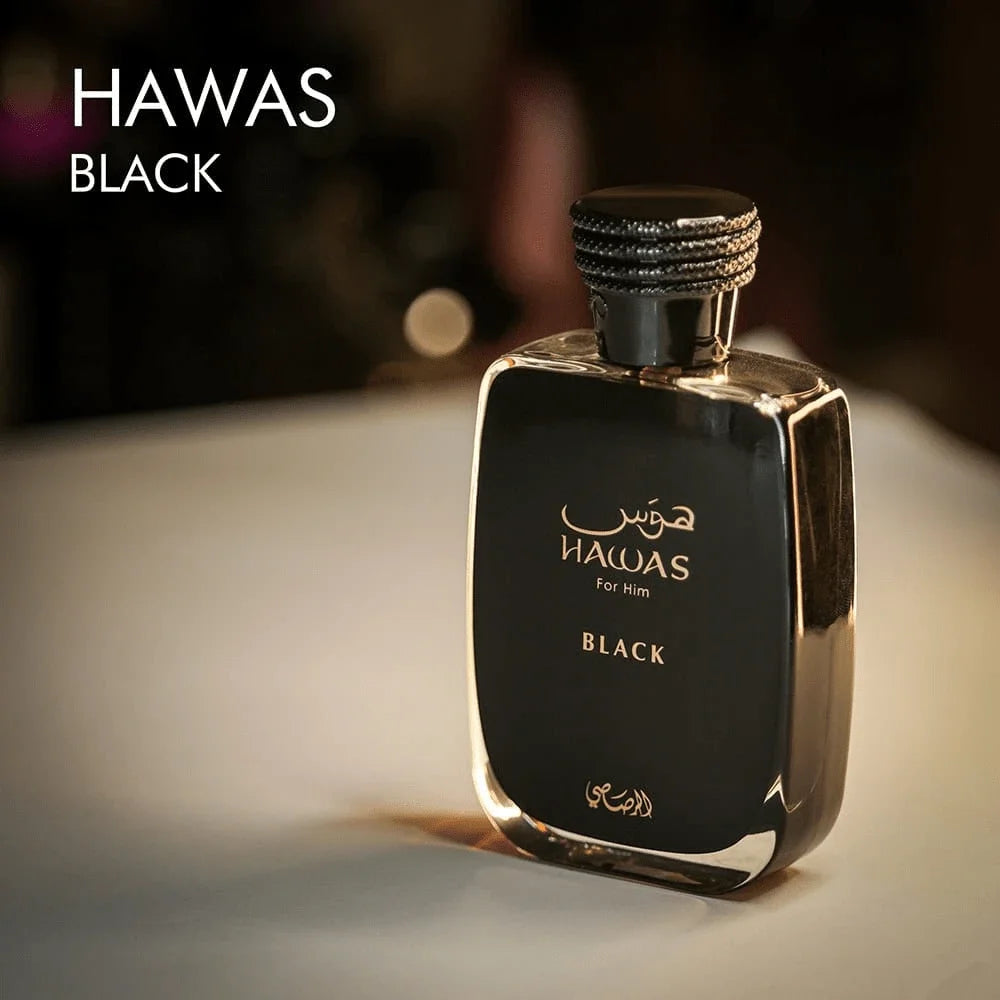 Hawas Pheromone Men's Perfume 3.4oz Long Lasting Fragrance Suitable for Any Occasion Christmas Gift Idea Amoris Boutique